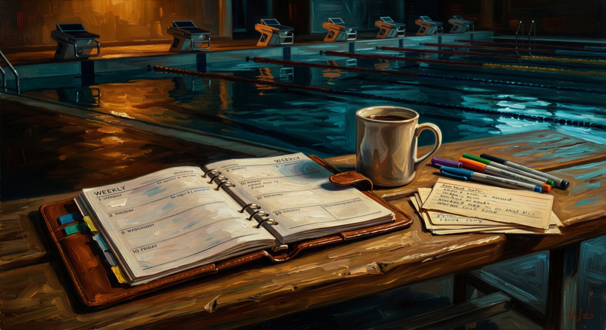 Structurer la semaine d'entraînement de son groupe de natation