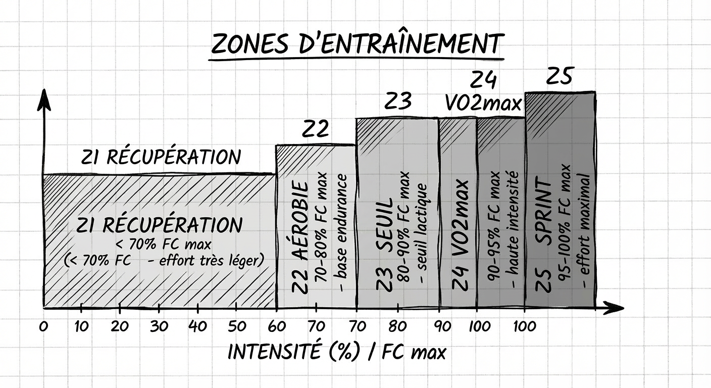 Zones d'entraînement en natation : arrêtez de deviner, commencez à programmer